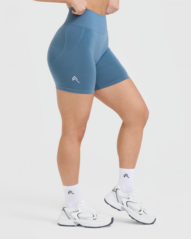 Blue Oner Active Effortless Seamless Shorts | 85467PMVW