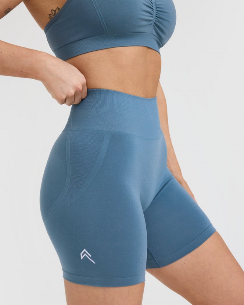 Blue Oner Active Effortless Seamless Shorts | 85467PMVW