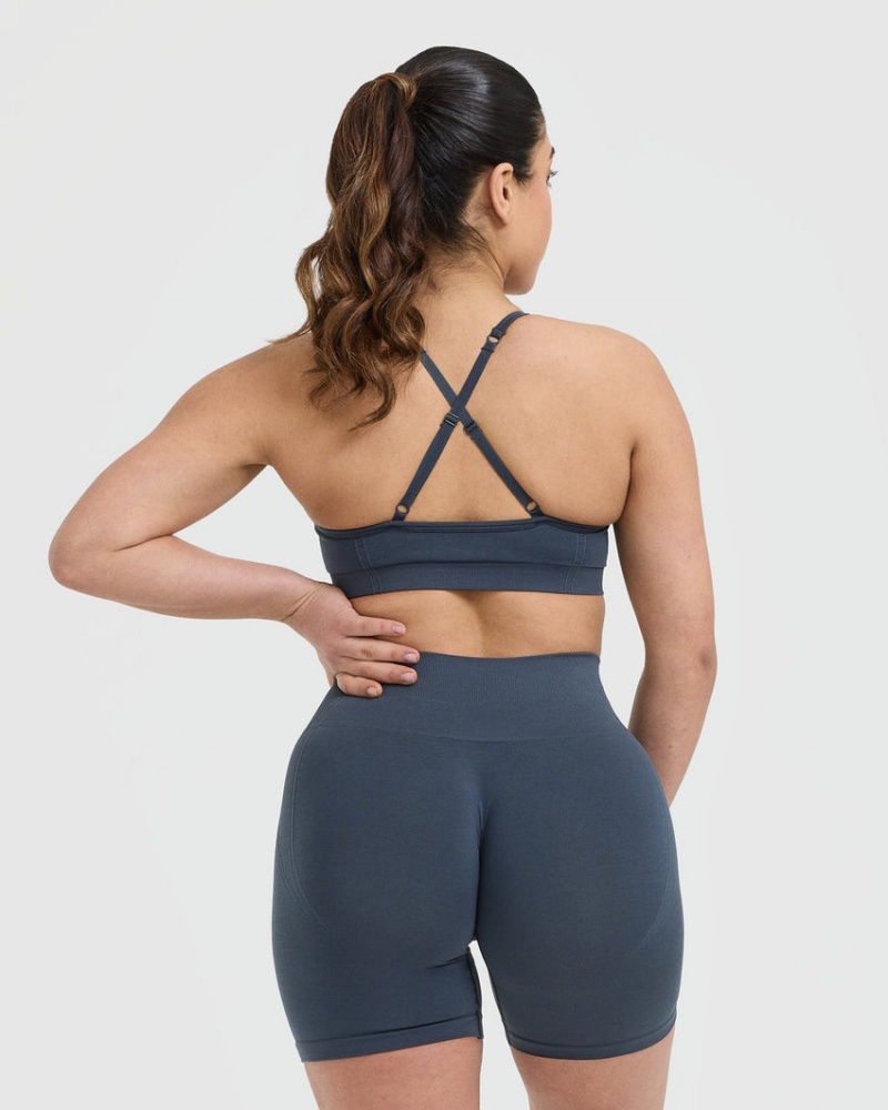 Blue Oner Active Effortless Strappy Bralette Sports Bras | 76381WFKI