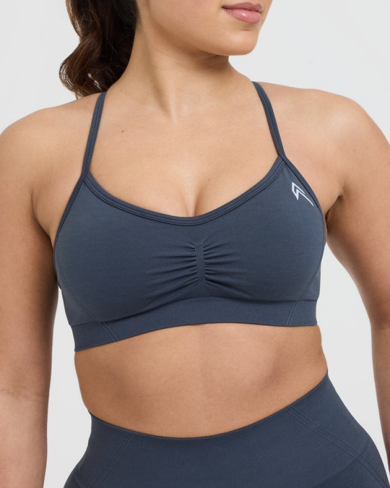 Blue Oner Active Effortless Strappy Bralette Sports Bras | 76381WFKI