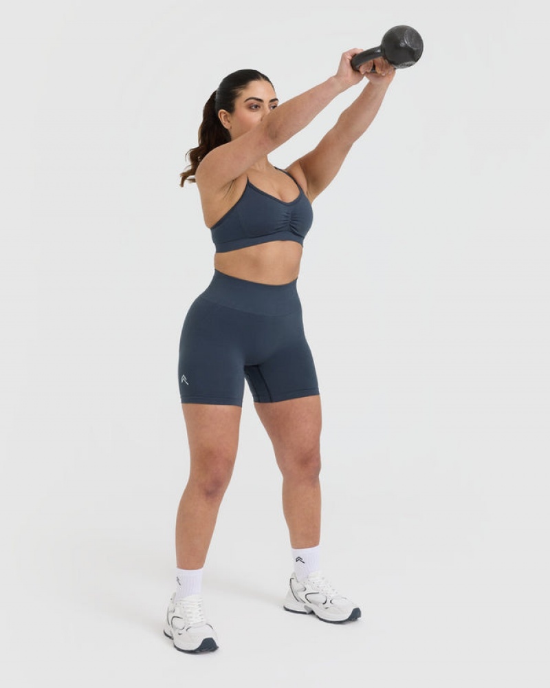 Blue Oner Active Effortless Strappy Bralette Sports Bras | 76381WFKI