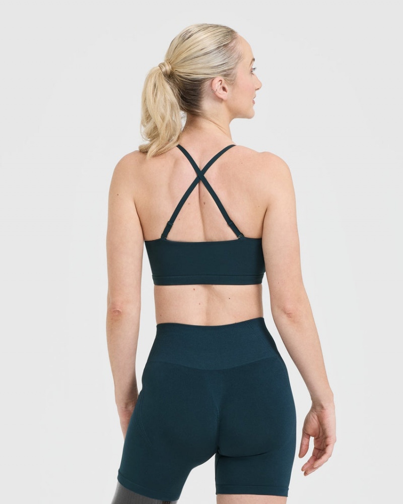 Blue Oner Active Everyday Bandeau Bralette Sports Bras | 97216OHTB