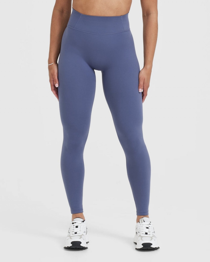 Blue Oner Active Timeless High Waisted Leggings | 53806KFYW