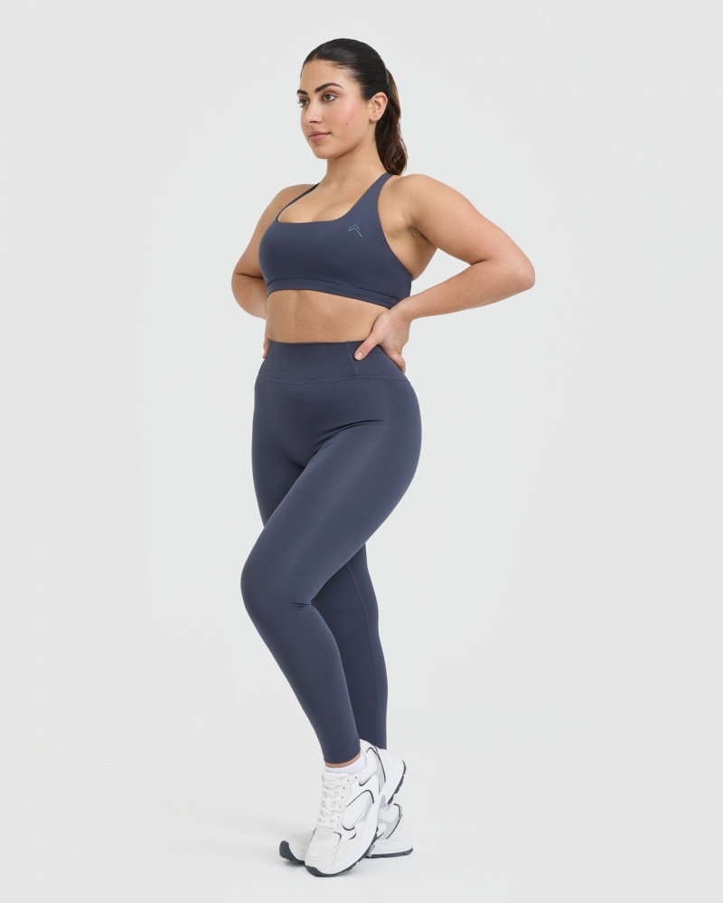 Blue Oner Active Timeless High Waisted Leggings | 89413MYNE