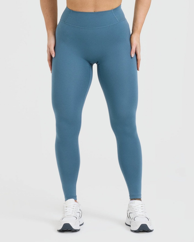 Blue Oner Active Timeless High Waisted Leggings | 90821PZAH