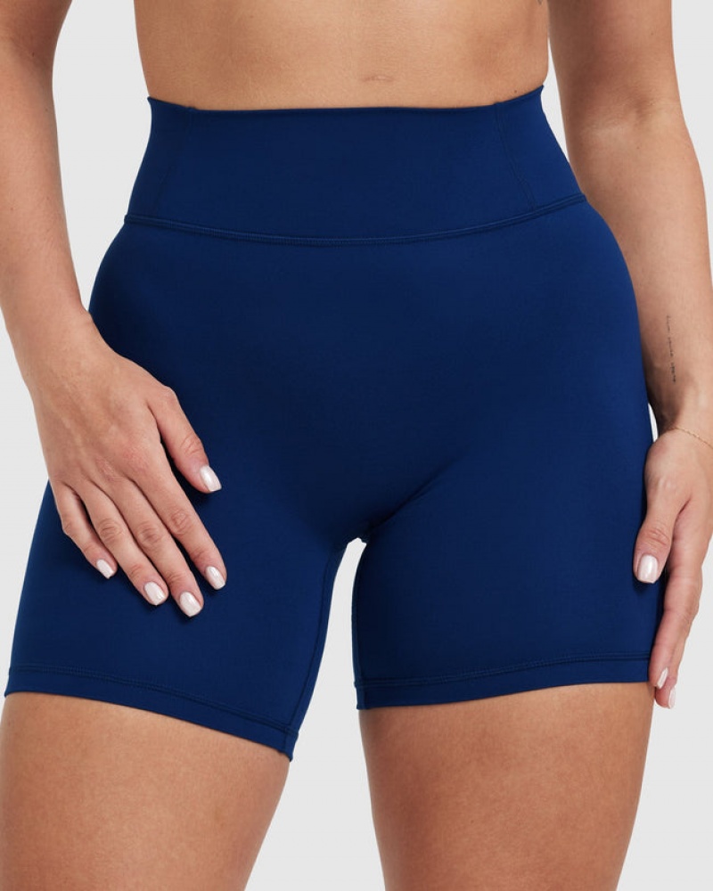 Blue Oner Active Timeless High Waisted Shorts | 28304DZEA