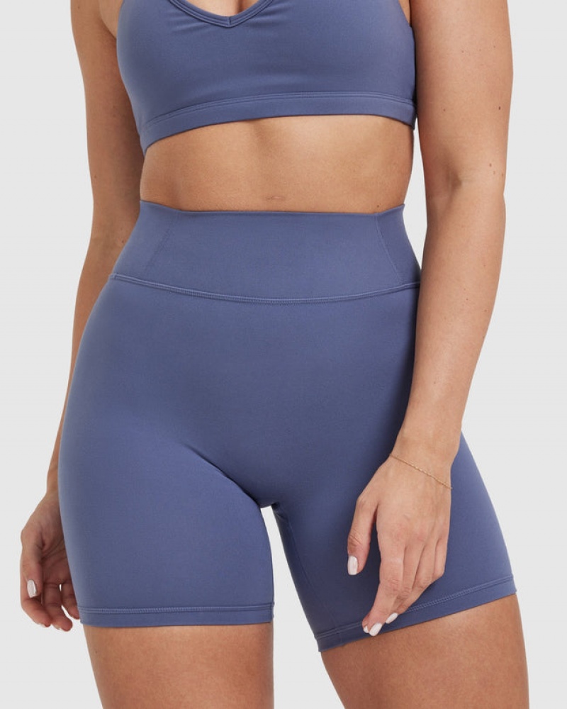 Blue Oner Active Timeless High Waisted Shorts | 25384ZTEM