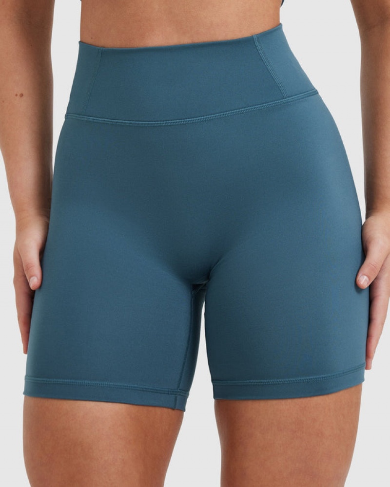 Blue Oner Active Timeless High Waisted Shorts | 69830KRJC