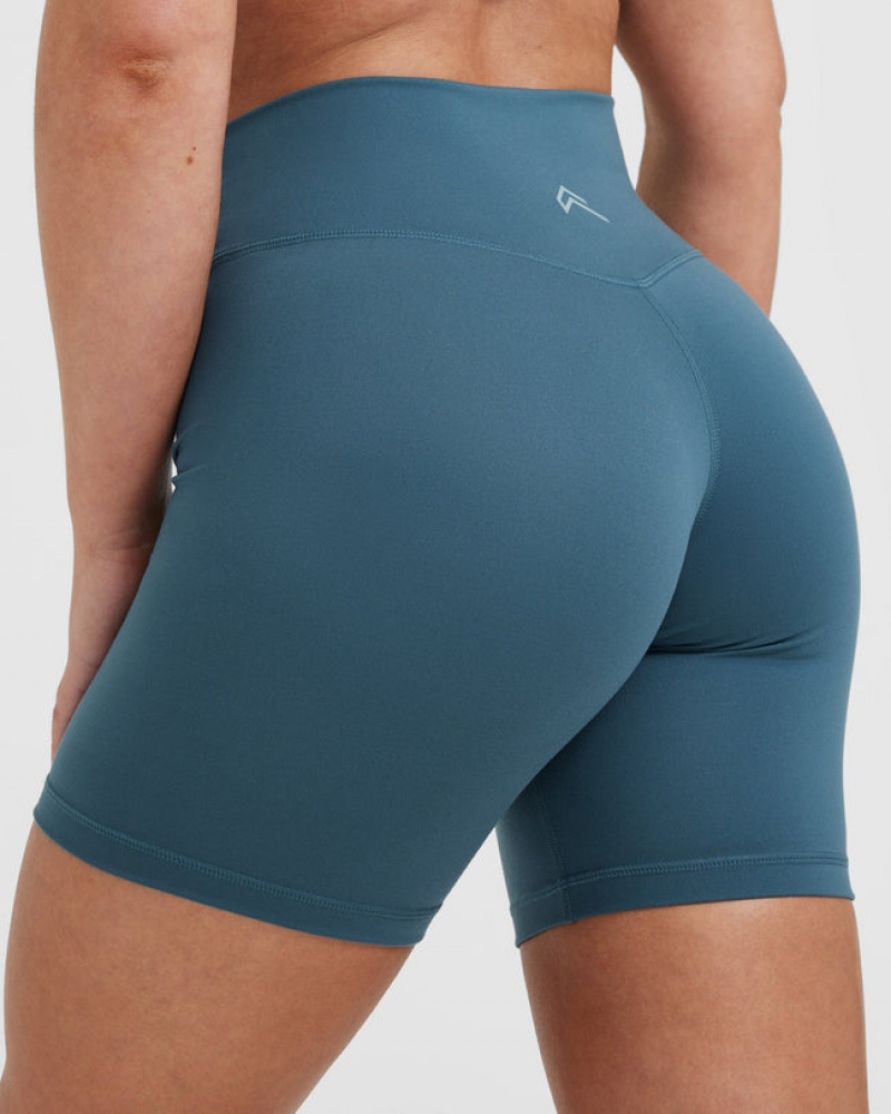 Blue Oner Active Timeless High Waisted Shorts | 69830KRJC