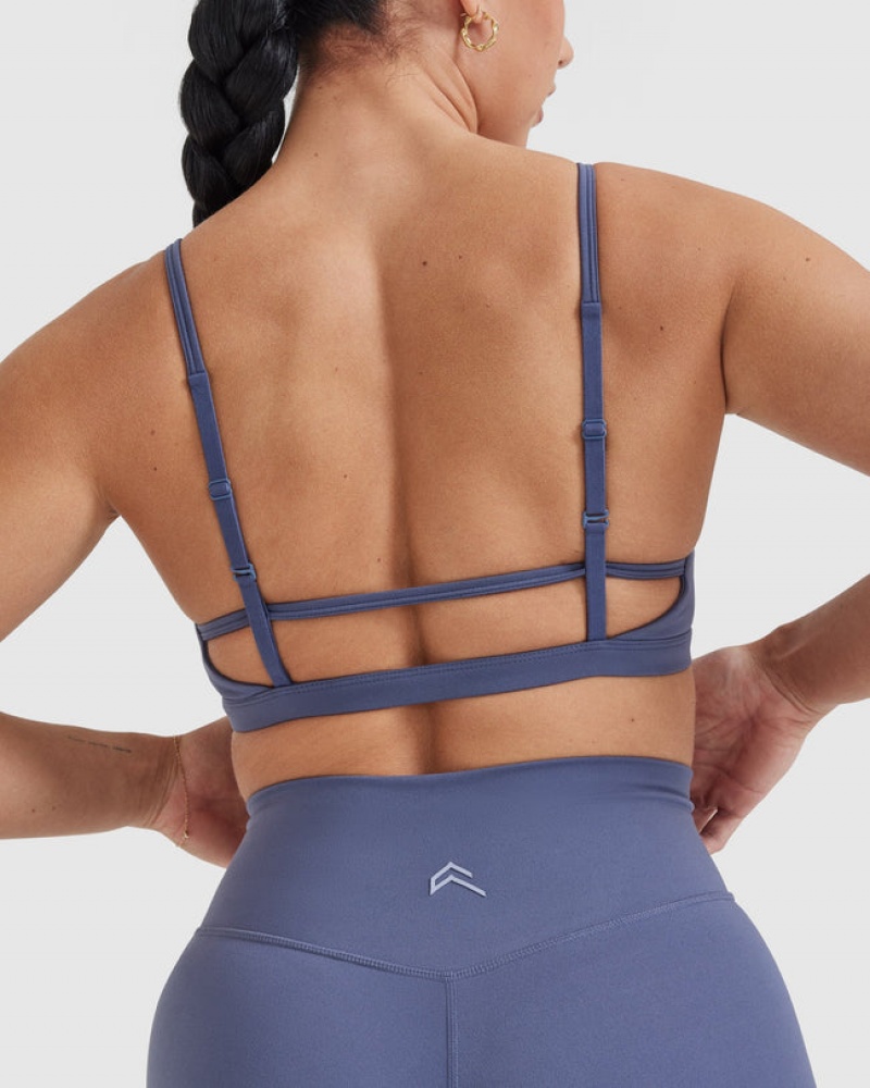 Blue Oner Active Timeless Strappy Bralette Sports Bras | 93142DCNY