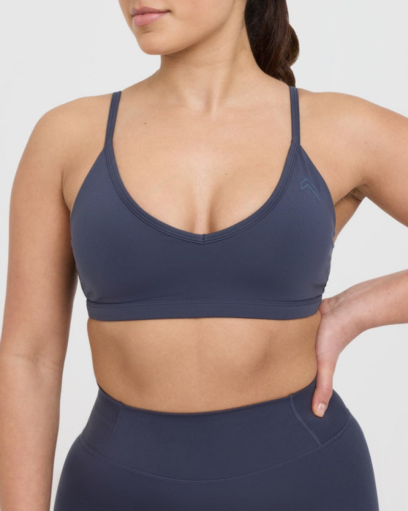 Blue Oner Active Timeless Strappy Bralette Sports Bras | 85609NJXG