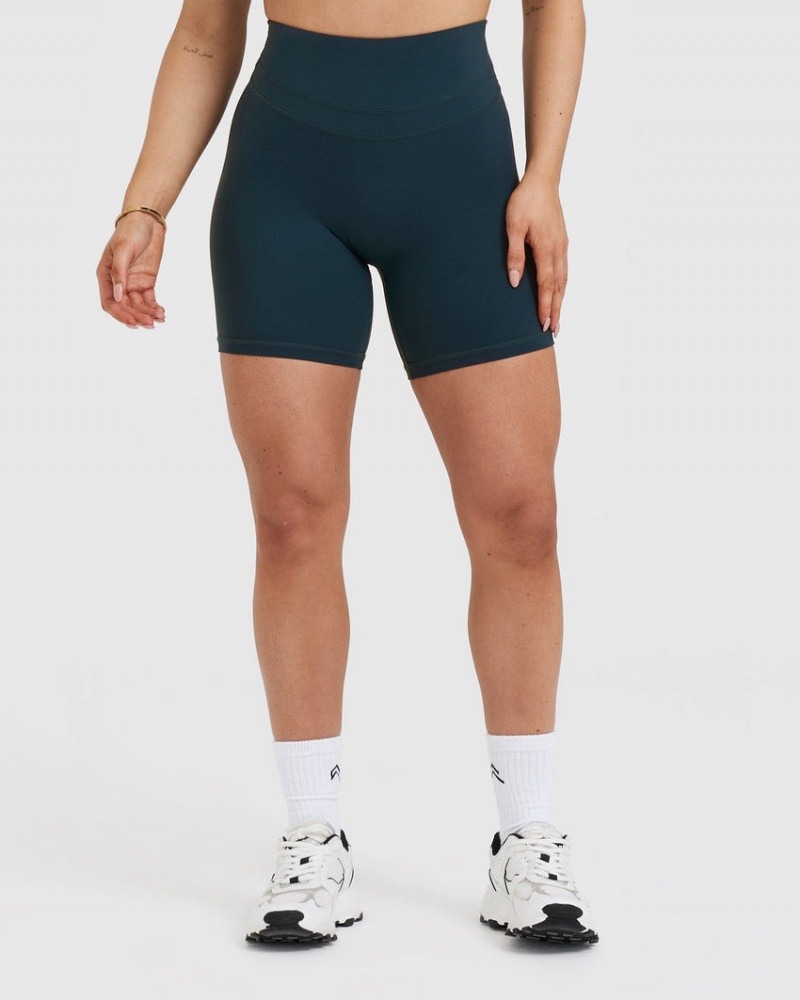 Blue Oner Active Unified High Waisted Shorts | 31087VJAN