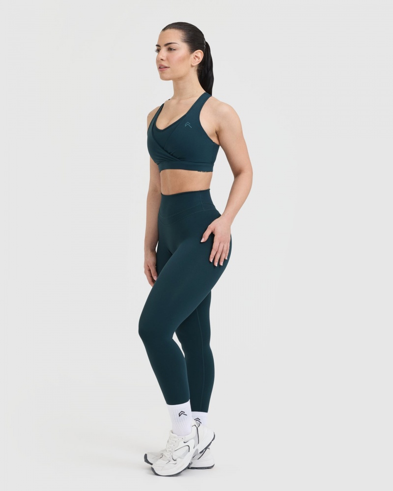 Blue Oner Active Unified Layered Sports Bras | 65947QBDK