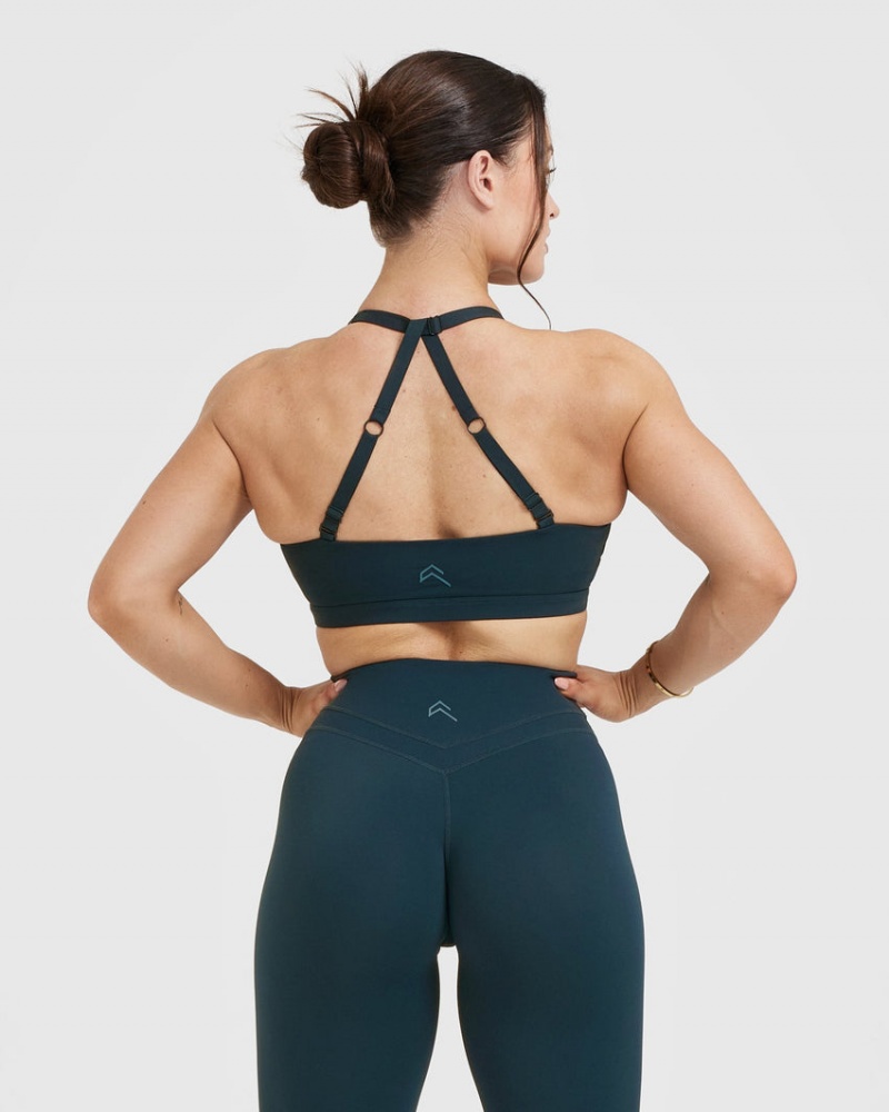 Blue Oner Active Unified Twist Sports Bras | 21947FSCM