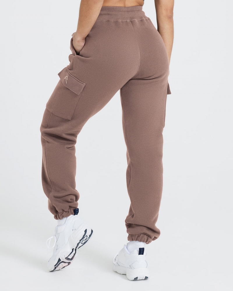 Brown Oner Active All Day Cargo Joggers | 17208QMST