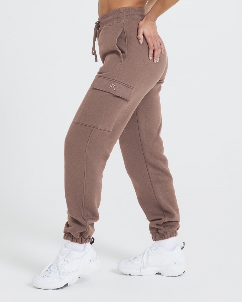 Brown Oner Active All Day Cargo Joggers | 17208QMST