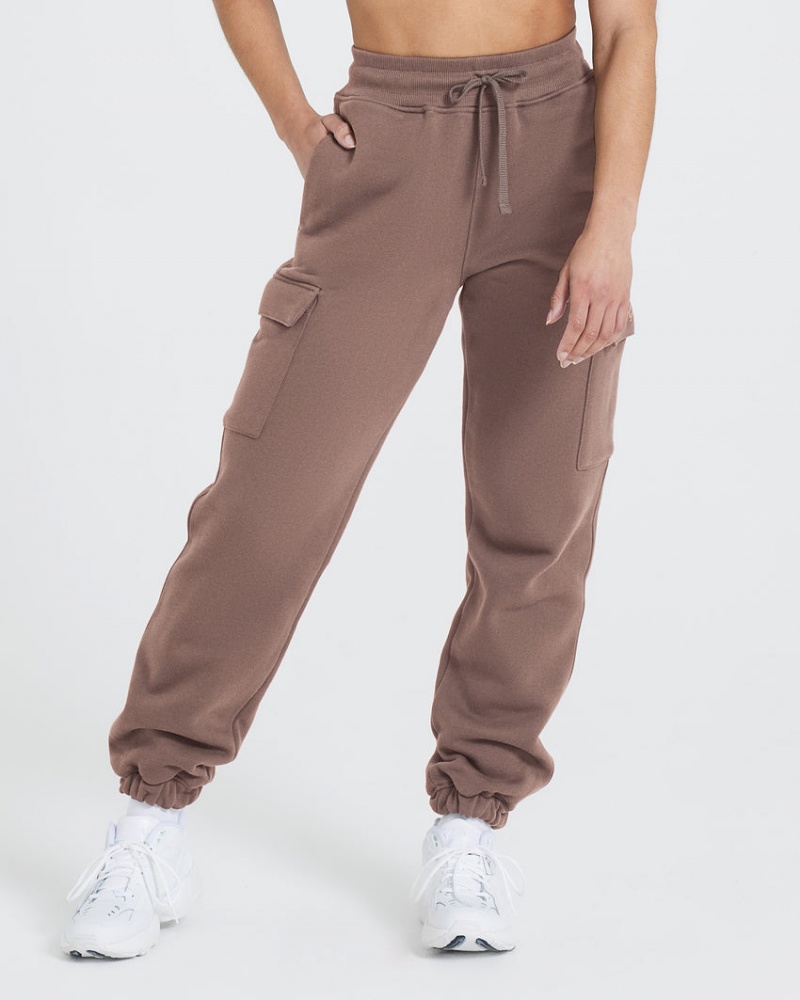 Brown Oner Active All Day Cargo Joggers | 17208QMST