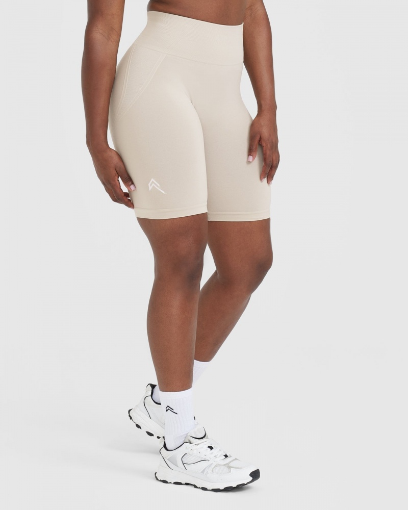 Brown Oner Active Effortless Seamless Cycling Shorts | 61543ZKDI