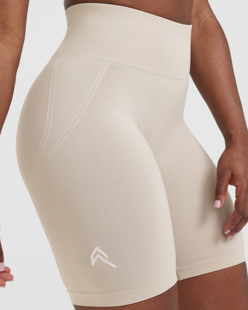 Brown Oner Active Effortless Seamless Cycling Shorts | 61543ZKDI