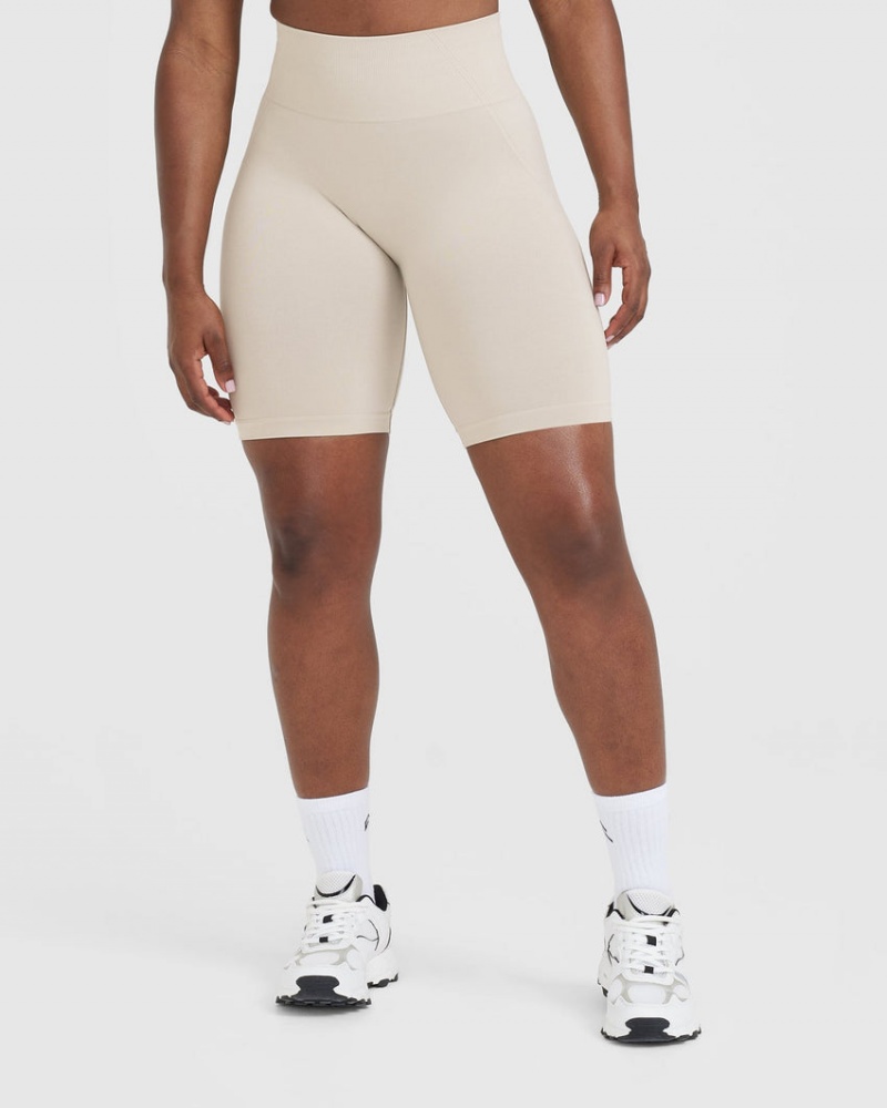 Brown Oner Active Effortless Seamless Cycling Shorts | 61543ZKDI