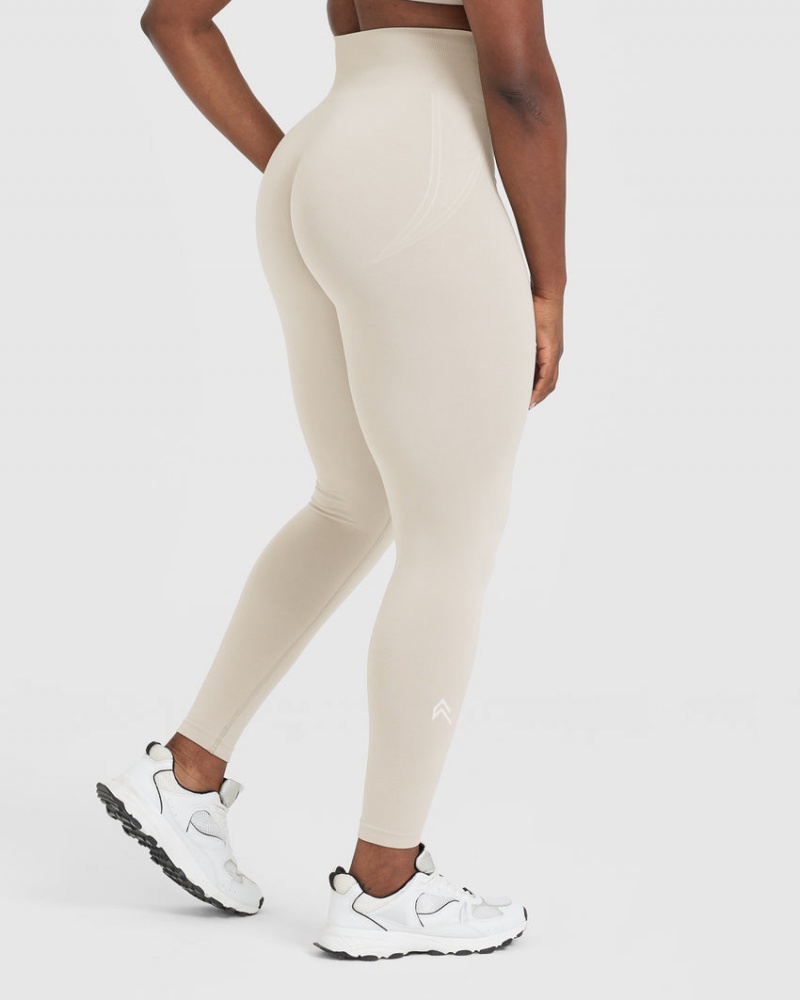 Brown Oner Active Effortless Seamless Leggings | 04167MUKC