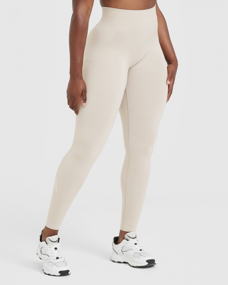 Brown Oner Active Effortless Seamless Leggings | 04167MUKC