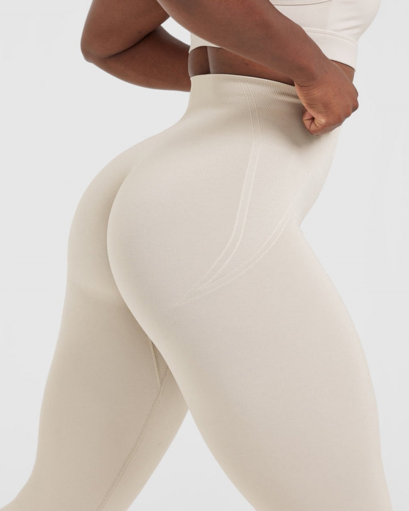 Brown Oner Active Effortless Seamless Leggings | 04167MUKC