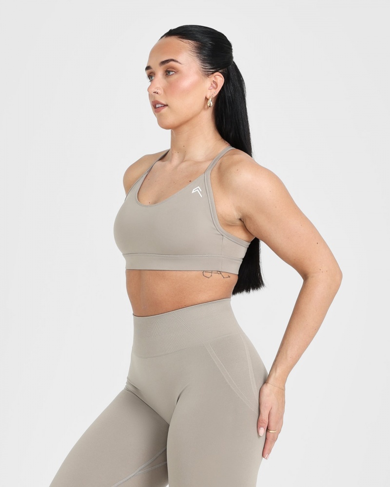 Brown Oner Active Everyday Sports Bras | 45680VOEK