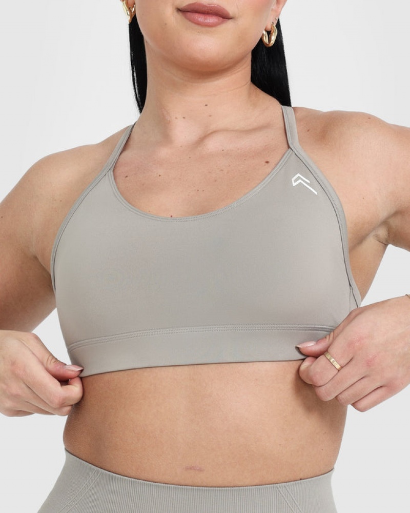 Brown Oner Active Everyday Sports Bras | 45680VOEK