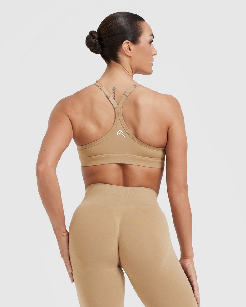 Brown Oner Active Everyday Sports Bras | 59178BWZI