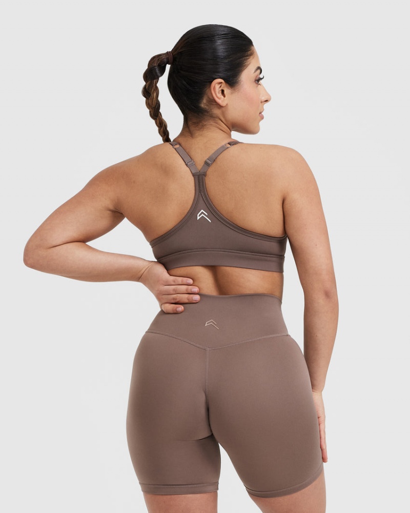 Brown Oner Active Everyday Sports Bras | 38427LXHC