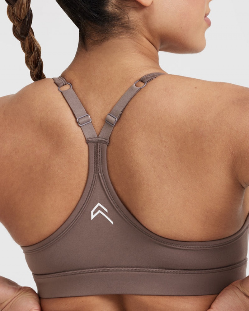 Brown Oner Active Everyday Sports Bras | 38427LXHC