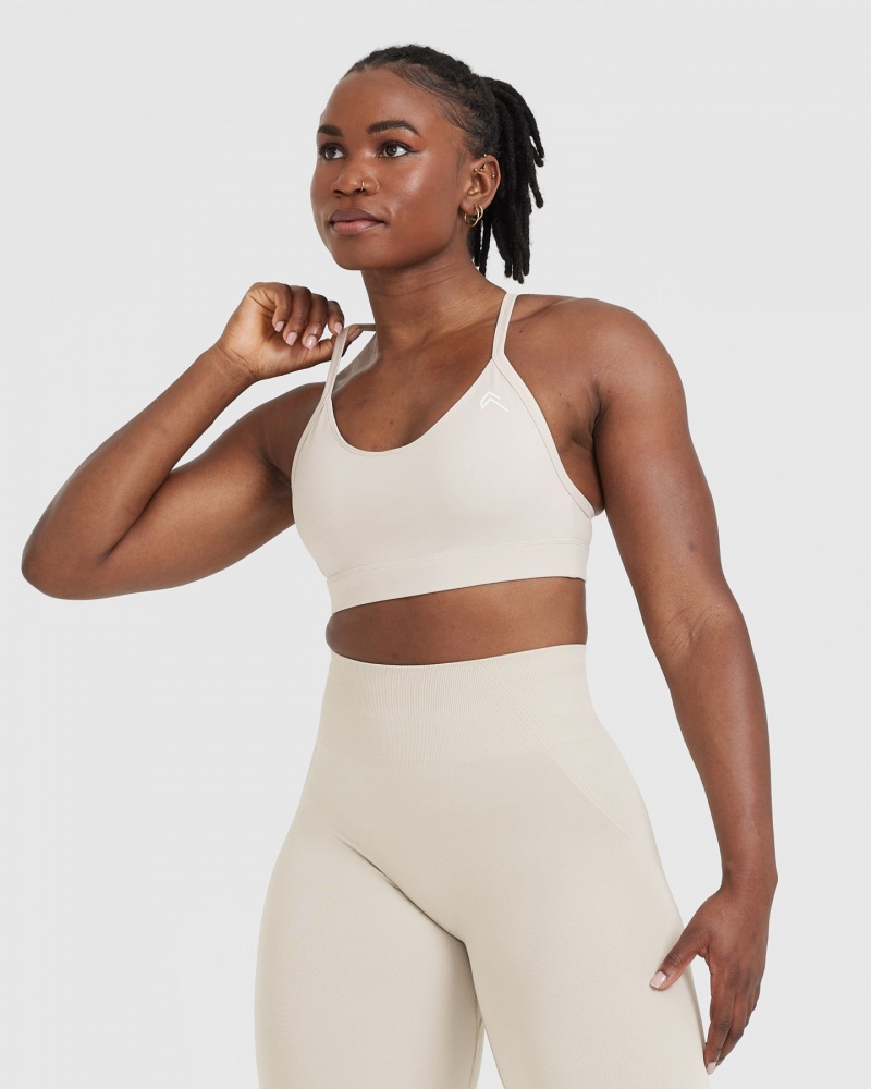 Brown Oner Active Everyday Sports Bras | 54163MSHC