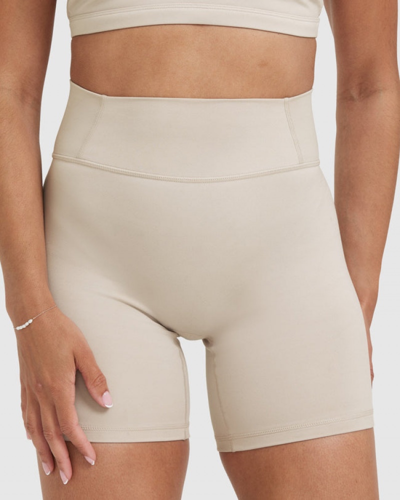 Brown Oner Active Timeless High Waisted Shorts | 29065FEOR