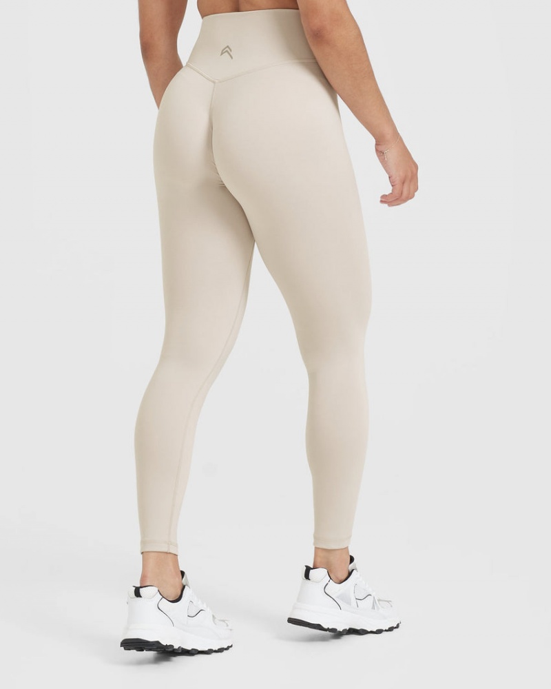 Brown Oner Active Timeless High Waisted Leggings | 34605MZTG