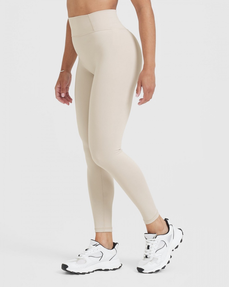 Brown Oner Active Timeless High Waisted Leggings | 34605MZTG