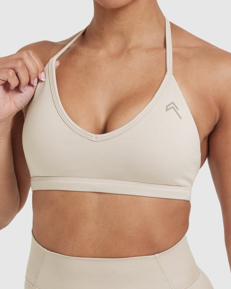 Brown Oner Active Timeless Strappy Bralette Sports Bras | 48201RLQI