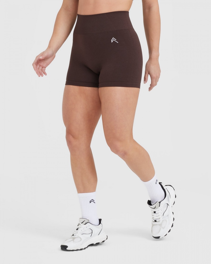 Dark Grey Oner Active Classic Seamless 2.0 Booty Shorts | 49753WFEK