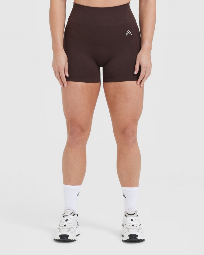 Dark Grey Oner Active Classic Seamless 2.0 Booty Shorts | 49753WFEK