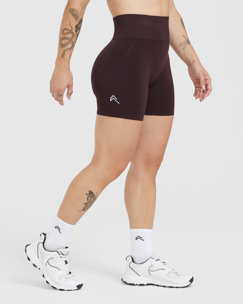 Dark Grey Oner Active Effortless Seamless Shorts | 24609TYIA