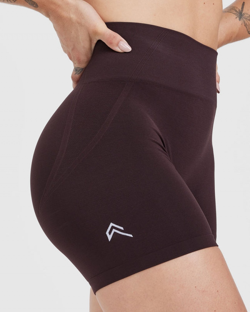 Dark Grey Oner Active Effortless Seamless Shorts | 24609TYIA