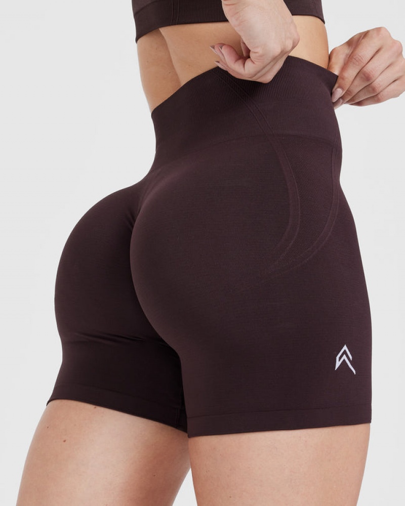 Dark Grey Oner Active Effortless Seamless Shorts | 24609TYIA