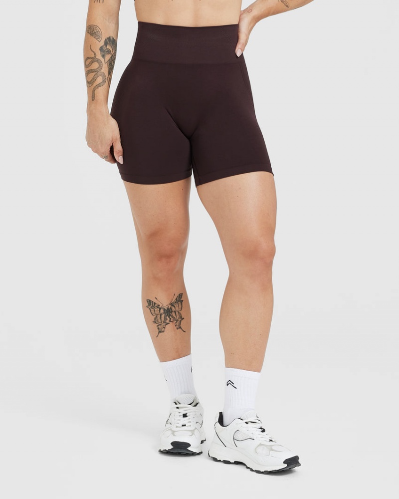 Dark Grey Oner Active Effortless Seamless Shorts | 24609TYIA