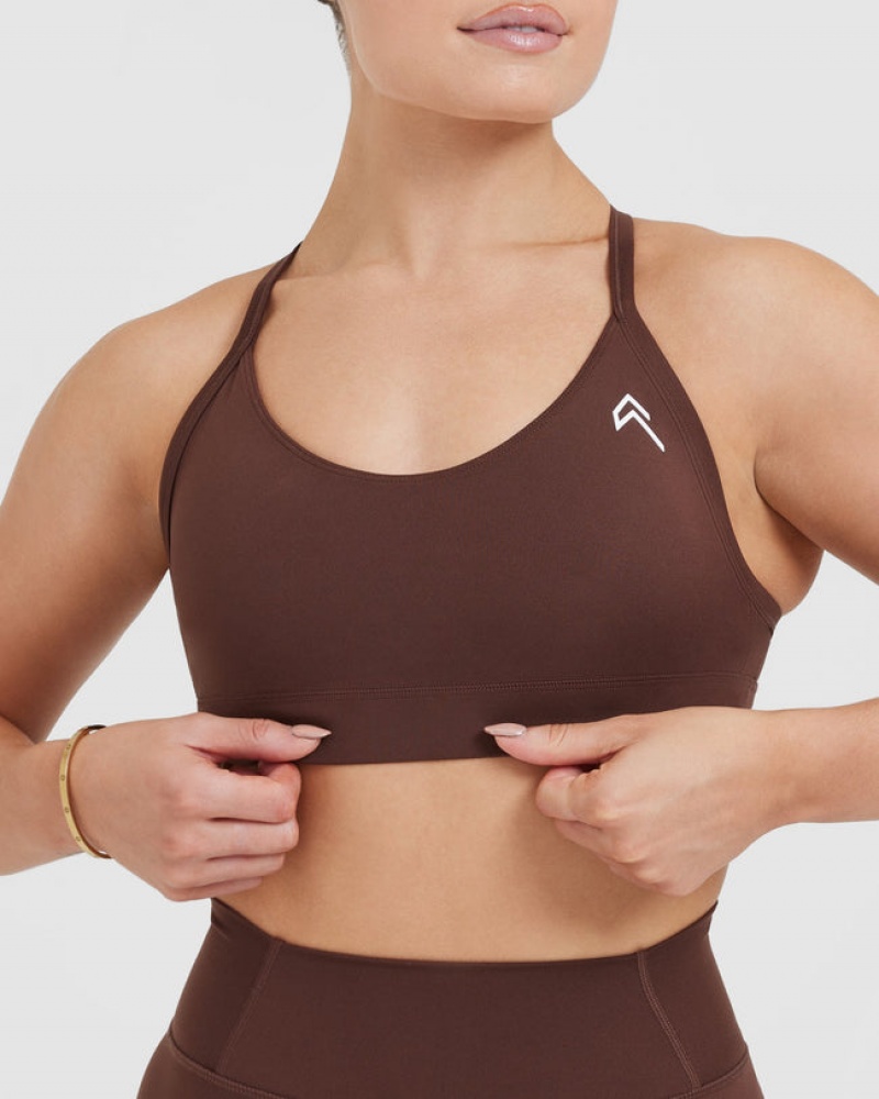 Dark Grey Oner Active Everyday Sports Bras | 45639MUJL