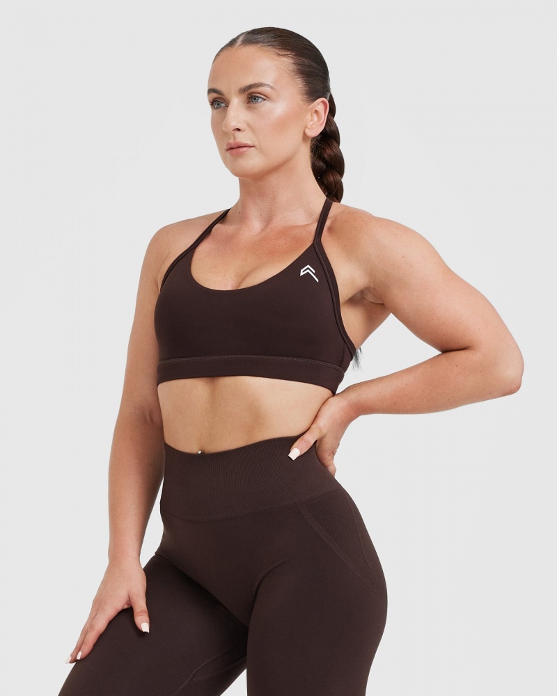 Dark Grey Oner Active Everyday Sports Bras | 62081QWKC