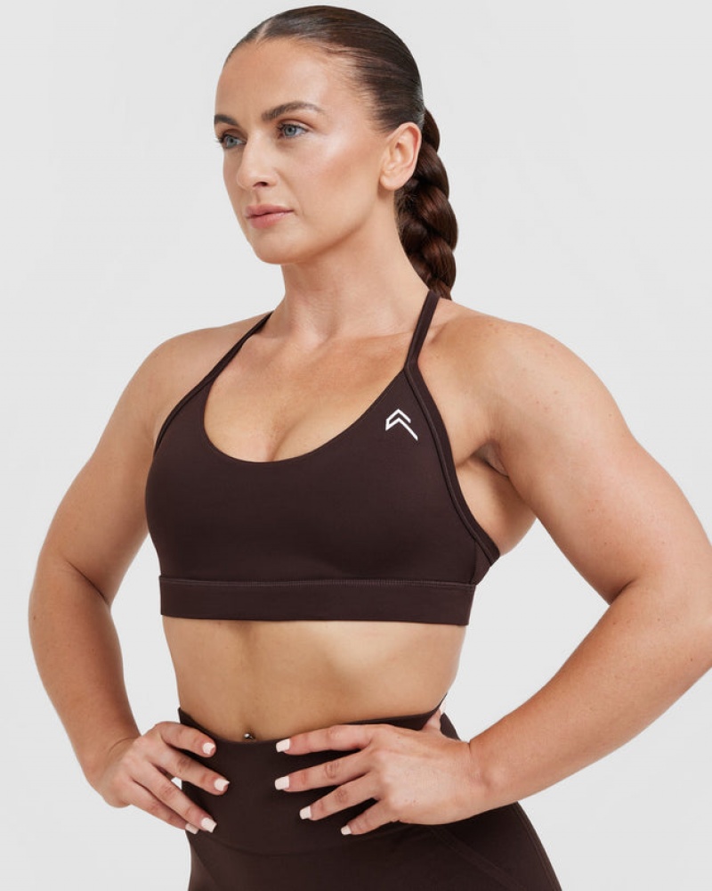 Dark Grey Oner Active Everyday Sports Bras | 62081QWKC