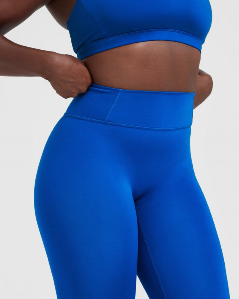 Deep Blue Oner Active Timeless High Waisted Leggings | 58741EFDY