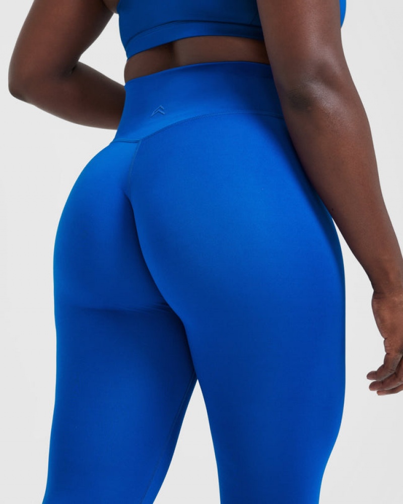 Deep Blue Oner Active Timeless High Waisted Leggings | 58741EFDY