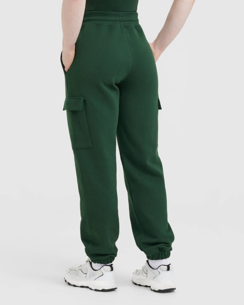 Deep Green Oner Active All Day Cargo Joggers | 45937UYHE