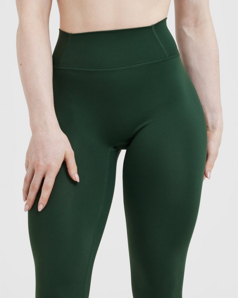 Deep Green Oner Active Timeless High Waisted Leggings | 20318OAJK